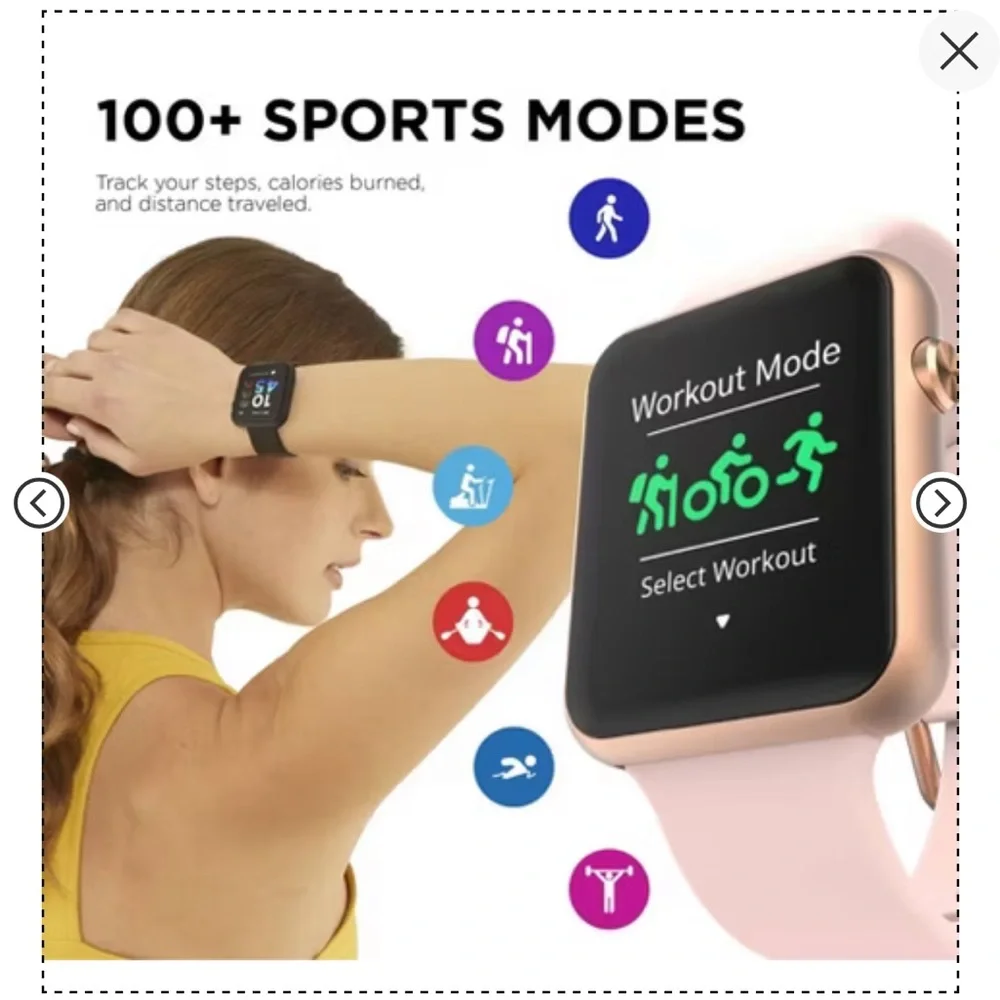 iTouch Wearables Air 4 Jillian Michaels Smartwatch - Brand New in box!
